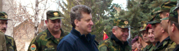 Претседателот Иванов во посета на касарната „Боро Менков“