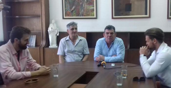 Градоначалникот ги прими кошаркарите на „Бал фор лајф“