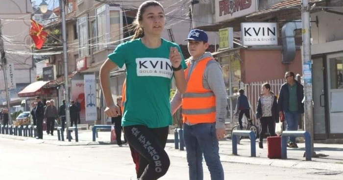 Дијана Вукановиќ, нова атлетска надеж за Куманово