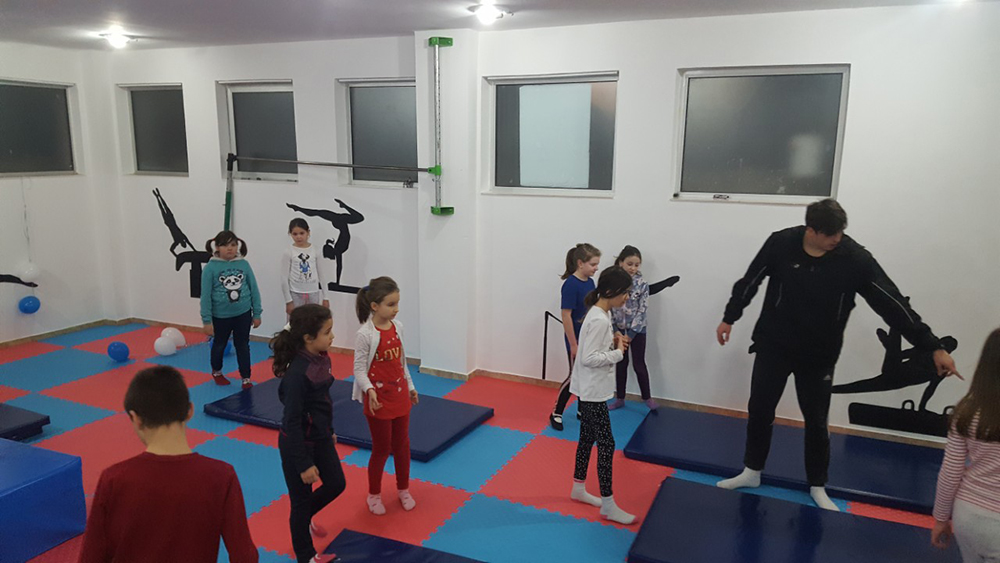 Отворена првата школа за спортска гимнастика во градот