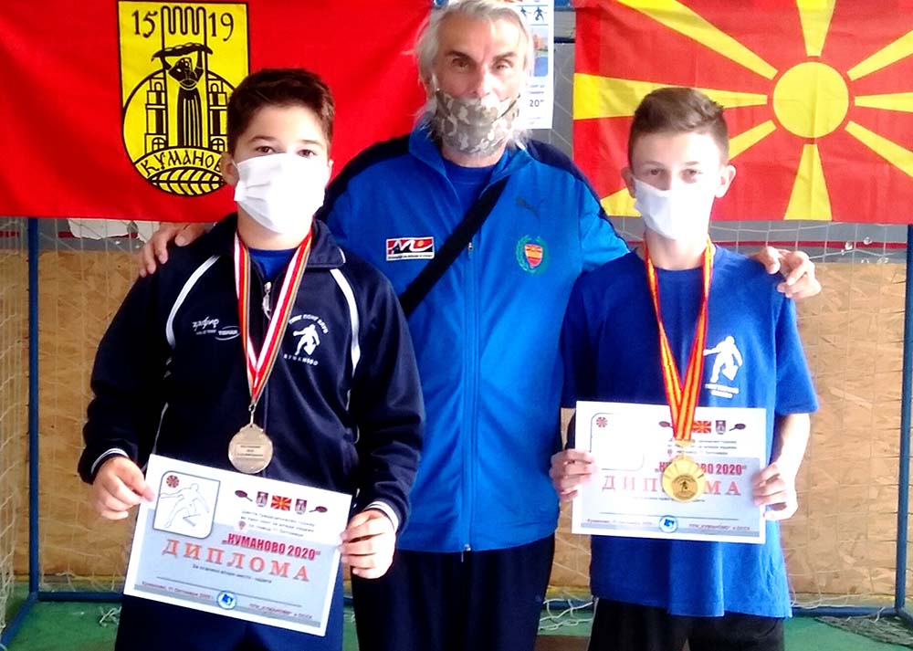 Две медали за младите пингпонгари на Куманово