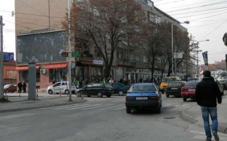 Прегазен пешак во центарот на Куманово