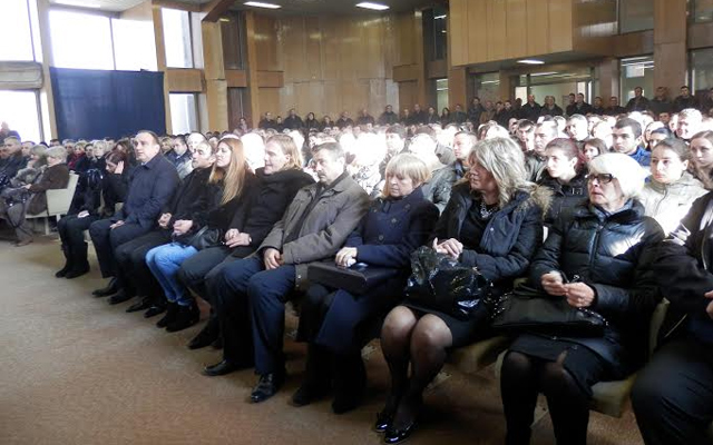 Роднините и пријателите се простија од Горан Стојковиќ