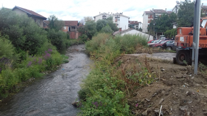 Започна регулација на речното корито на Липковка