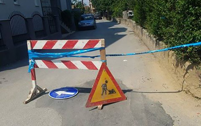 Неколку дефекти на водоводната мрежа