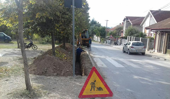 Се реконструира водоводната мрежа на Михајло Пупин