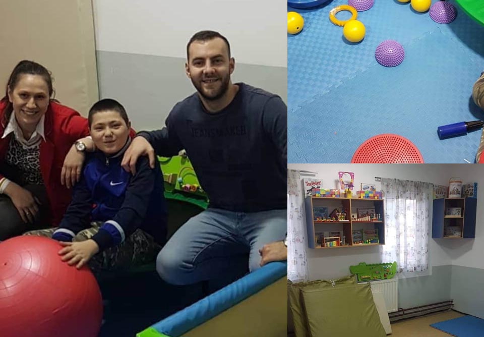 Сензорна соба за современ третман на деца со посебни потреби доби Основното училиште „Браќа Миладиновци“