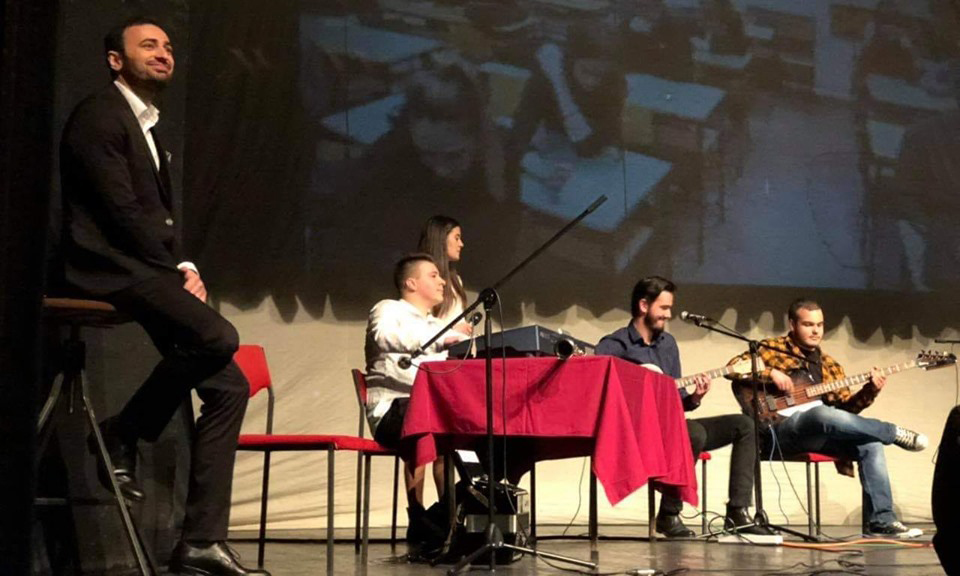 Хуманитарен концерт на „Гимназиски бенд“ во Занаетчискиот дом
