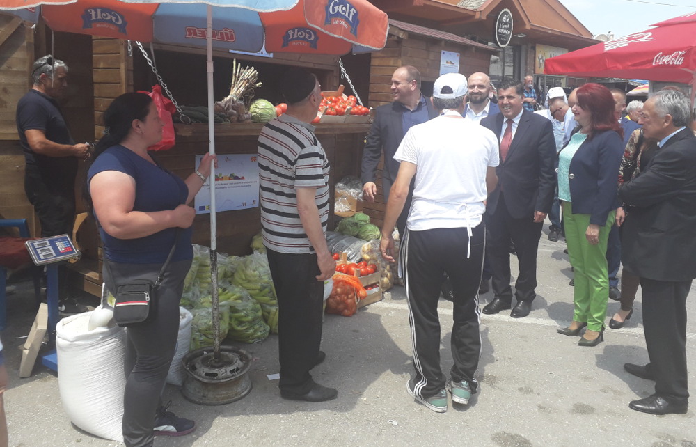 Реконструиран Зелениот пазар во Куманово
