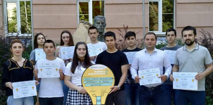 „Испринтај ја својата фантазија“ меѓу петте најдобри училишни проекти во државата