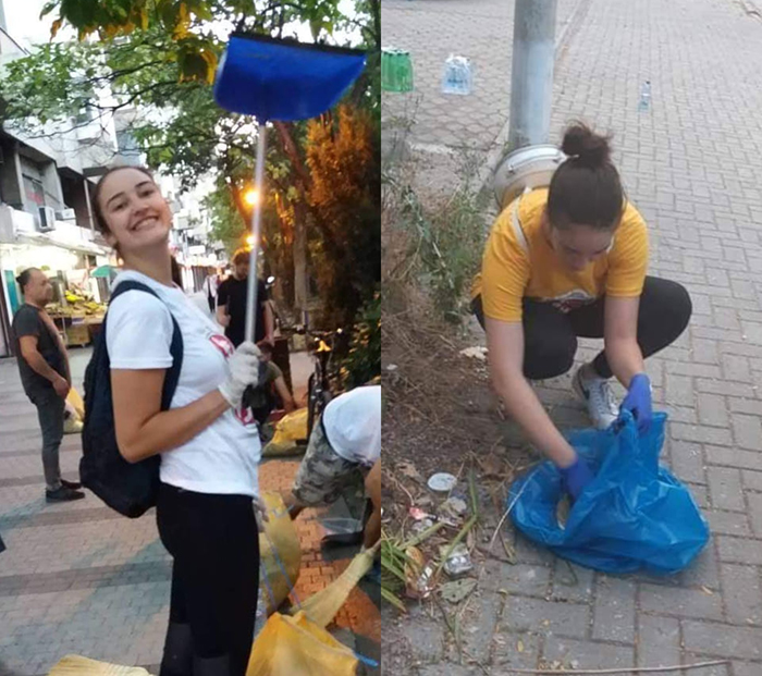Чистењето ѓубре е борба со ветерници, но нема да се откажам, вели Јована Спасиќ, еко-активистка